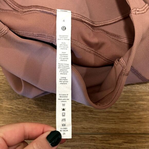 lululemon athletica Pink Bike Shorts - Picture 7 of 10